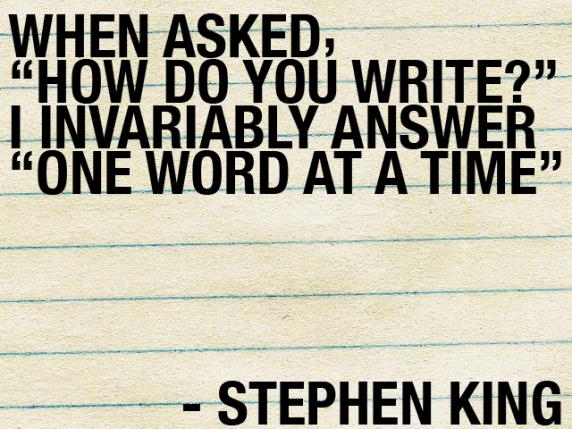 Inspiration, Stephen King
